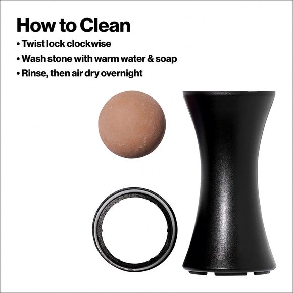 Volcanic Stone Face Roller Oil Absorbing Control - Picture 10 of 11